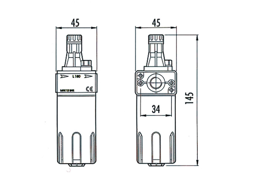 CONTIMAC Olienevelaar 1/4"