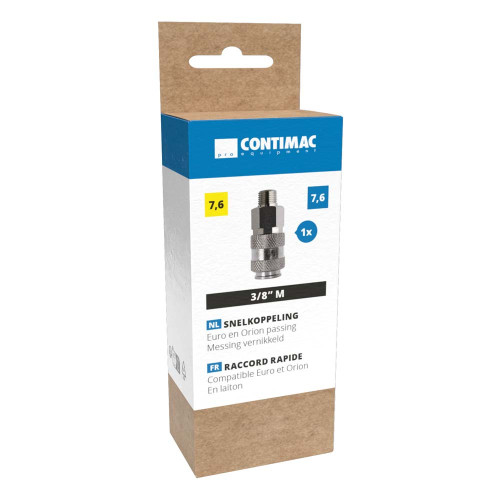 CONTIMAC Snelkoppeling Universeel ⅜" Buitendraad (per 10 stuks) (4)