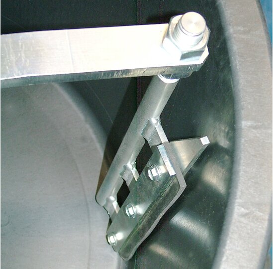 Collomix Dwangmenger XM 3 - 900, 1,5 kW, 50 Hz, 400 V, compleet met speciale mengkuip 90 liter, 1 set mengwerken 3-dlg., andafstrijker met gummi lip