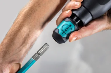 Collomix Handmenger XQ 4 HF met mengstaaf WK 140 HF, 1500 watt, 230 V, 3 traps, - 700 rpm