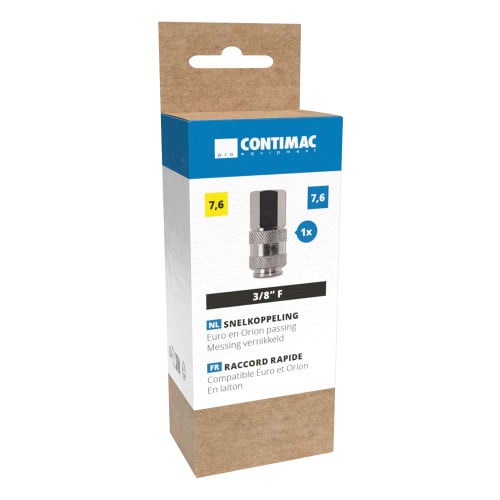 Snelkoppeling Universeel ⅜" Binnendraad (per 10 stuks) - 3