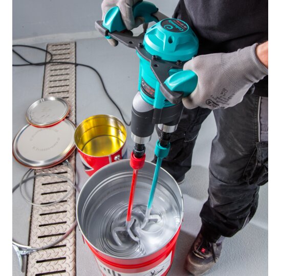 Collomix Handmenger Xo 33 R duo, 1200 watt, 230 volt, -370 tpm, incl. mengstaven MKD 120 HF