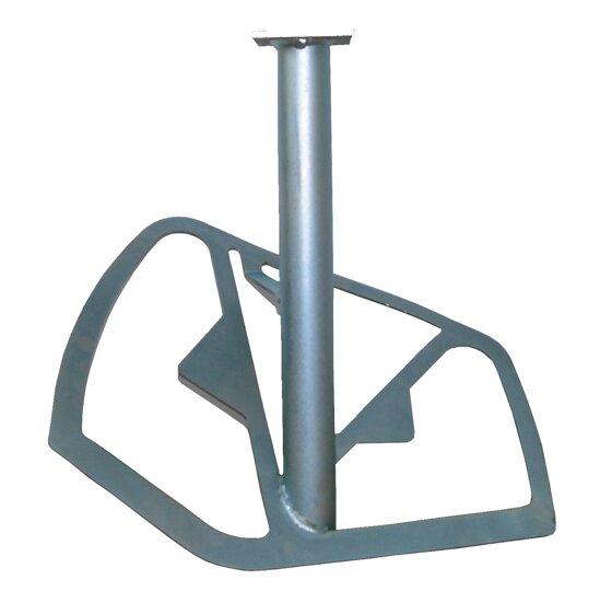 Collomix Roterende kuip menger POX-S, 0,75 kW/230 V, 50 tpm, nuttige hoeveelheid 50 kg, incl. speciekuip