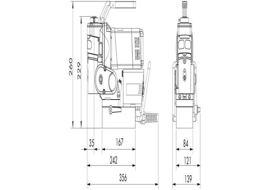 CONTIMAC Magneetboormachine MBC 35 (2)