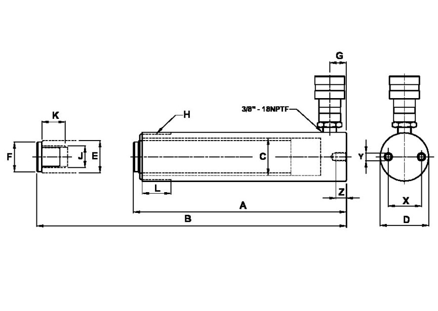 BVA BVA H 1002 Cilinder