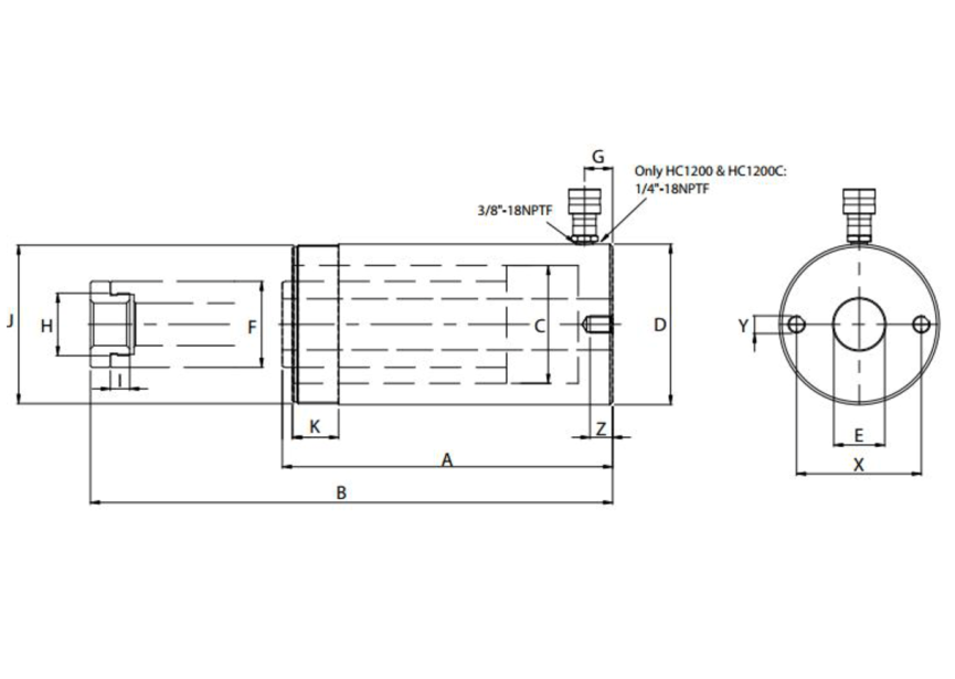 BVA HC 10003 T Holle Cilinder