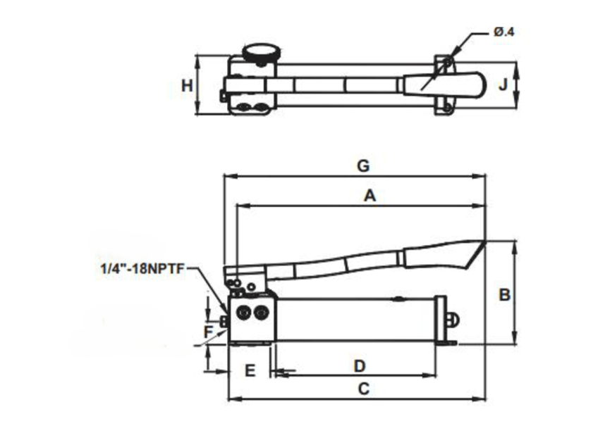 BVA BVA P 352 HANDPOMP