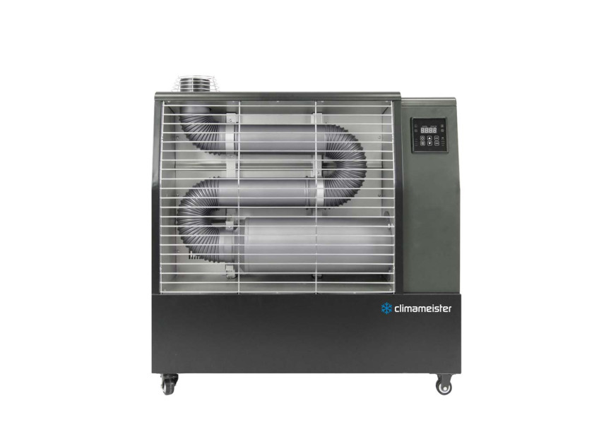 CLIMAMEISTER MOBIEL INFRAROOD DIESEL VERWARMER + INGEBOUWDE THERMOSTAAT SH 13 K (2)