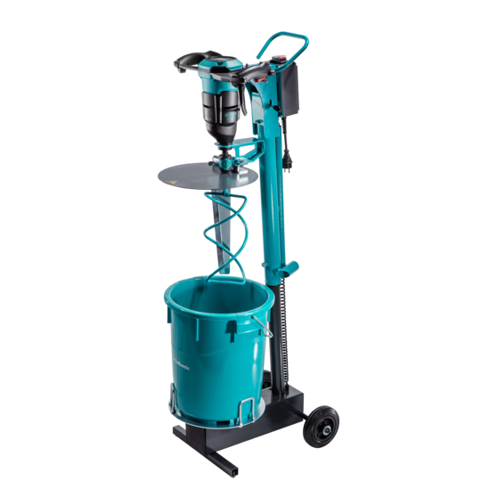 Collomix oneMIX 340 Eenzakmixer – Automatische Bouwmixer 1800 W, 3 Snelheden, met Timer