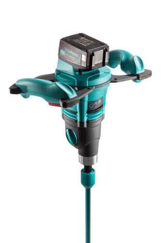 Collomix Accu-mengmachine Xo 20 NC met WK 140 HF en 2 accu's 18V, 5,2 Ah, oplader, 2 versnelling I. 0-350 rpm/II. 0-580 rpm