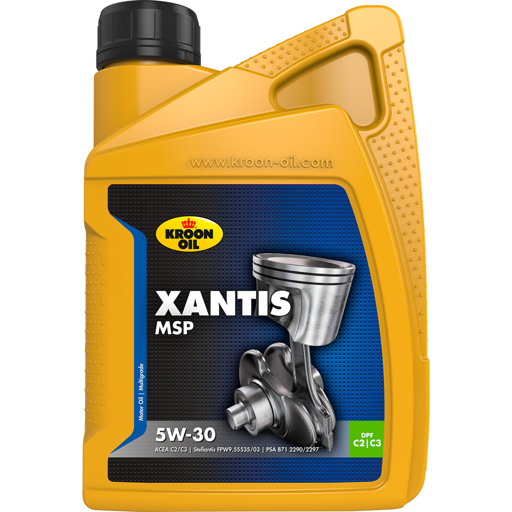 Kroon-Oil Xantis MSP 5W-30 | Synthetische Motorolie | Mid-SAPS - 40185