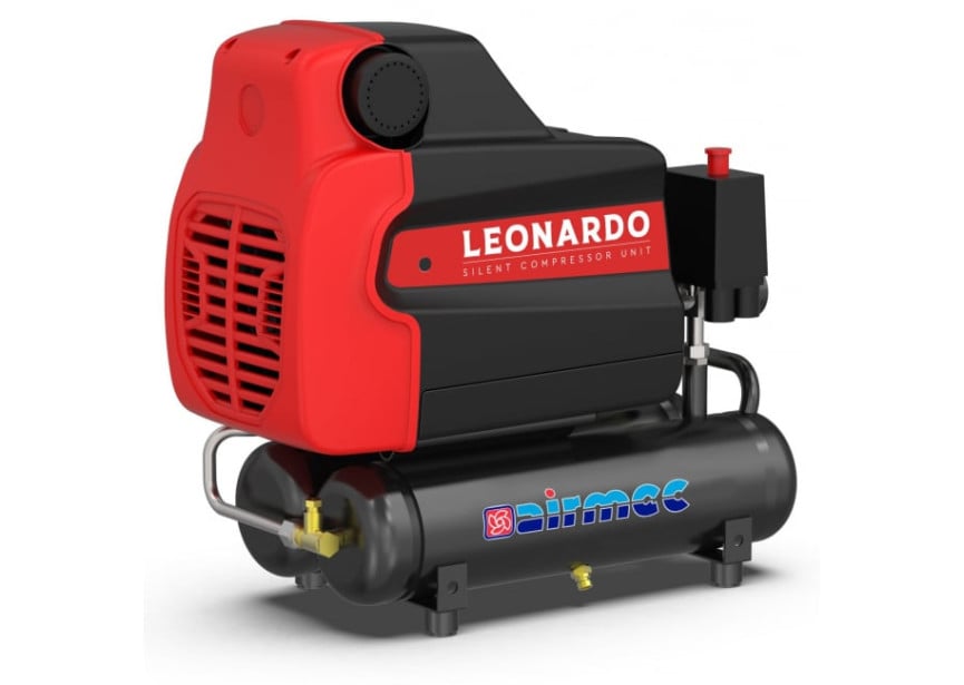 Airmec Leonardo | Olievrije Draagbare Compressor | 8 bar - 560000150