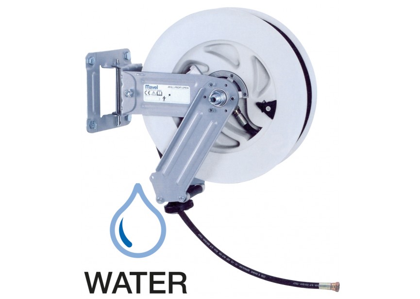 Slanghaspel 15m (water) - 200bar - slang dia. int. 10mm