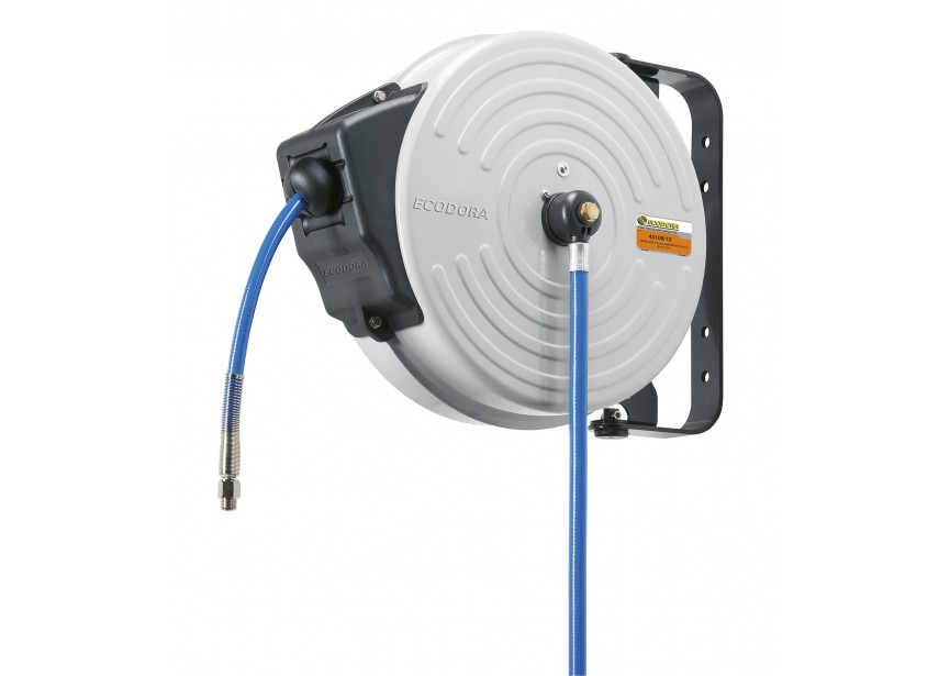 Slanghaspel 15m (lucht/water 40°C) - 20 bar - slang 10x14,5mm - (43108/16)