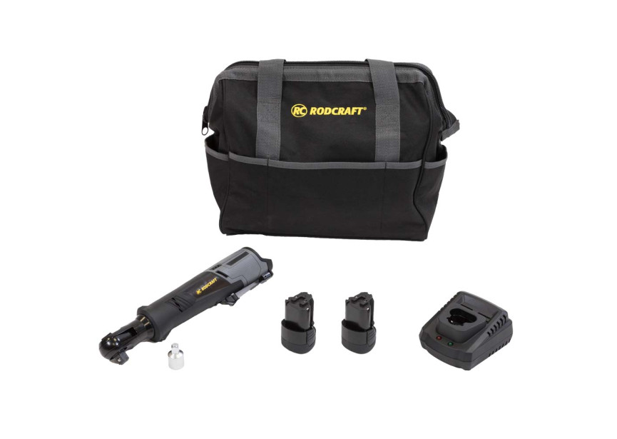 RC9036K2 Accu Ratelsleutel 1/2" - 3/8" + 2 bat + lader