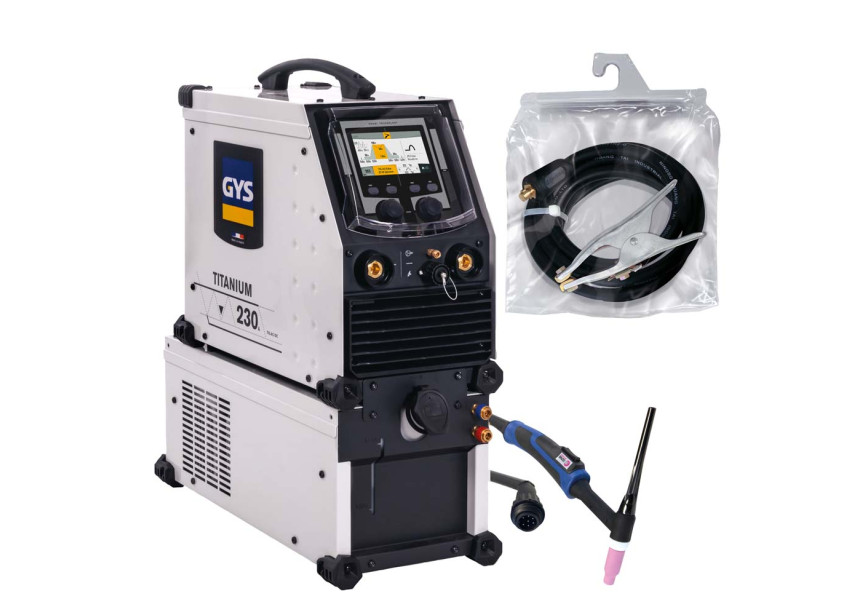 GYS TITANIUM 230 AC/DC LIQUID | TIG Lasgenerator | Watergekoeld - 595077034
