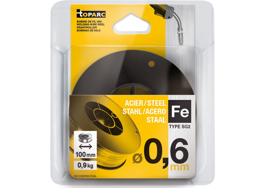 LASDRAAD STAAL DIA. 0,6 - 0,9KG BLISTER