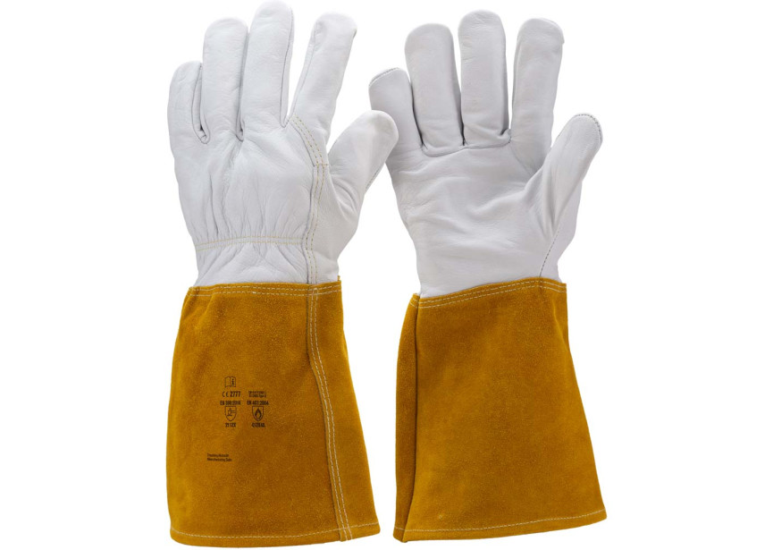 Lashandschoenen TIG | Geitenleder | Zachte manchet - 97330