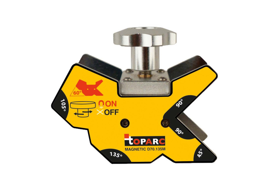POSITIONEERMAGNEET MULTI-HOEK D70.135M