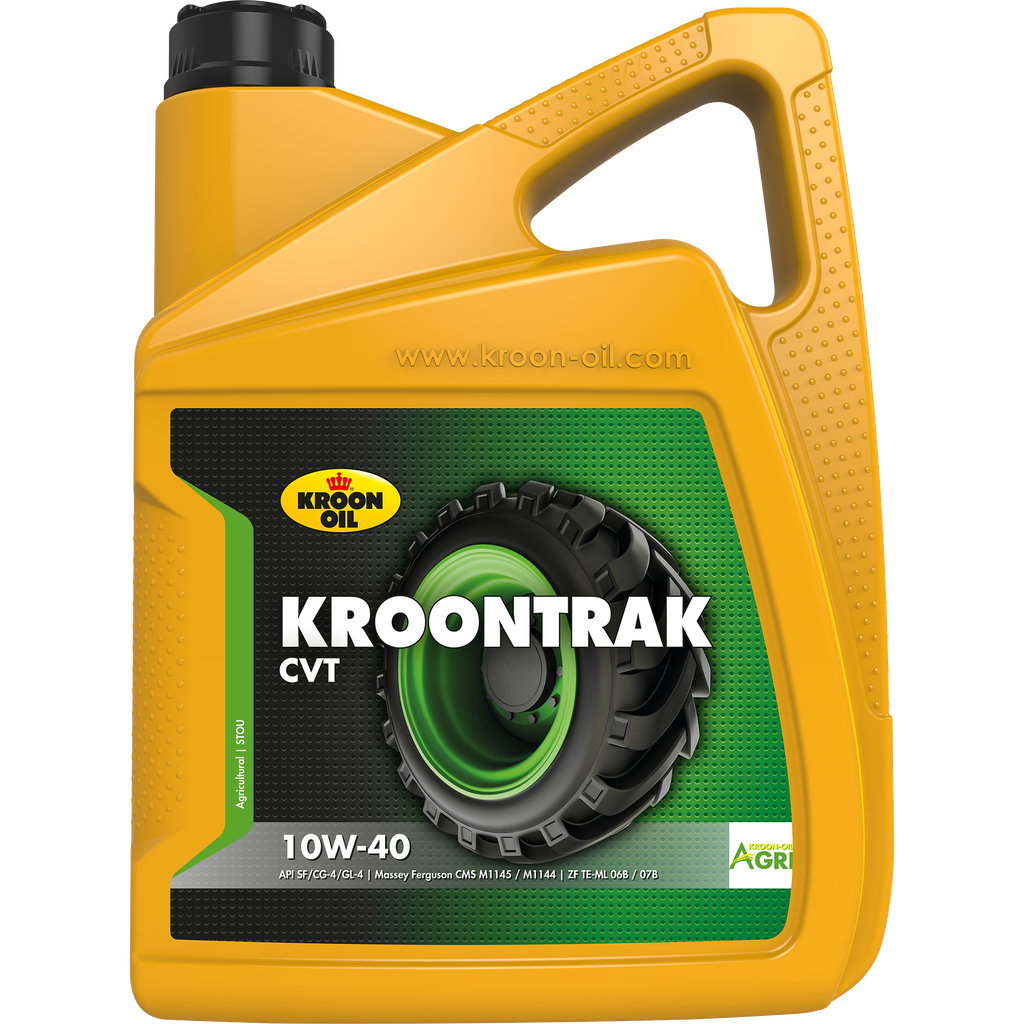 Kroon-Oil Kroontrak CVT 10W-40 | Multifunctionele Tractorolie | 4x5L - 39705