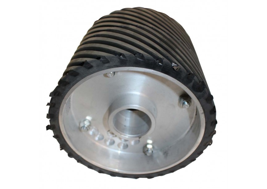Rubber Wiel voor BS 150-2000 | Bandschuurmachine Onderdeel - 19062