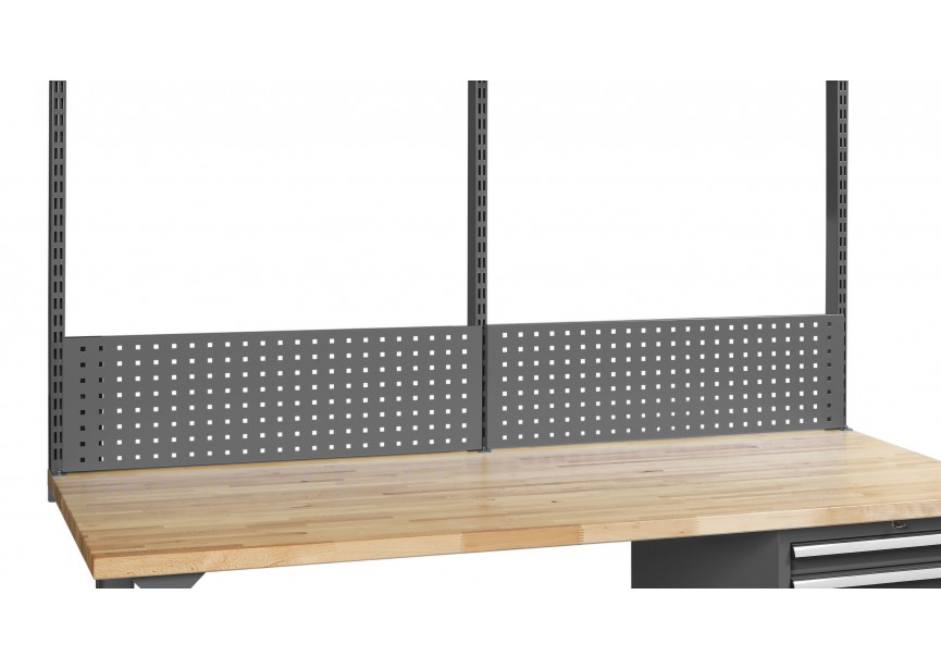 Rugwandset Laag | Geperforeerde Rugwand | Voor 1000 mm Werkbanken - 774254