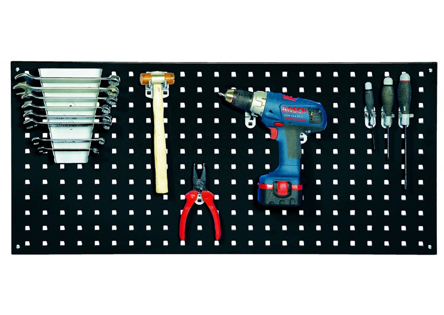 Perfo Rugwandpaneel | Gereedschapswand | 1000 x 450 mm - 772836