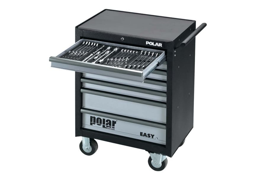 POLAR Gereedschapswagen EASY | 350-delig | Bi-colore modules - 1091-0350