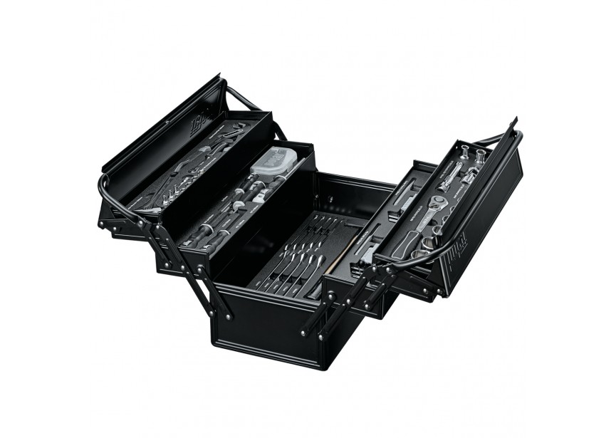 POLAR | Gereedschapskoffer Cantilever 104-delig - 1093-0104