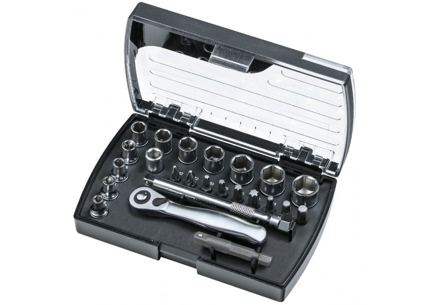 POLAR | Doppenset 1/4" EN Toebehoren - 24 DLG - 5090-1424