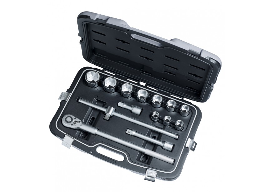 Doppenset 3/4" | 14-delig | 22-50mm 6-kants met ratel - 5090-3415