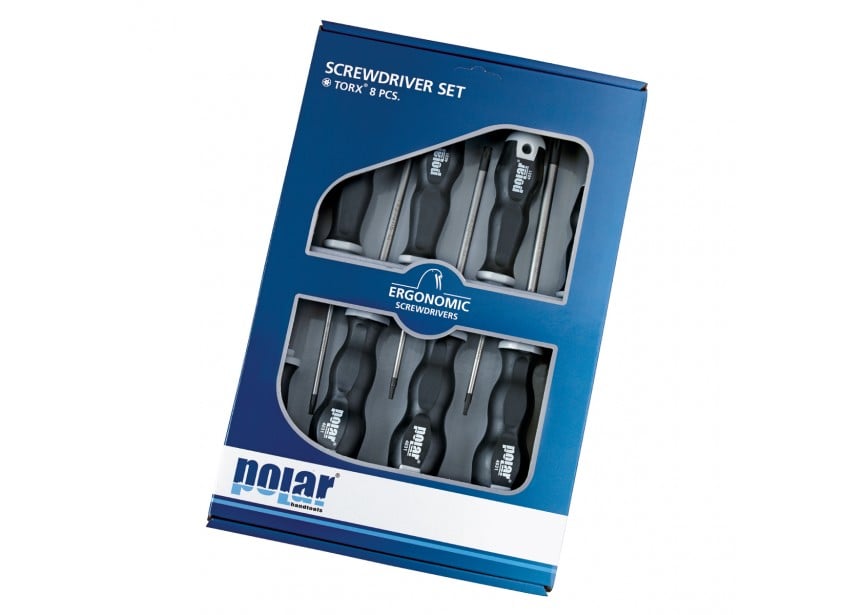 Set schroevendraaiers voor Torx schroeven | 8-delig - 4090-1008