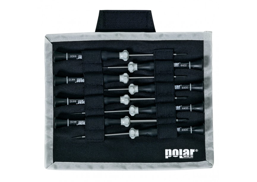 Set precisie schroevendraaiers Slot + Philips | 8-delig - 4490-0008