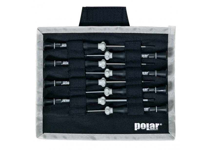 Set Precisie Schroevendraaiers Torx | 8-delig | Fijnmechanisch Werk - 4490-1008