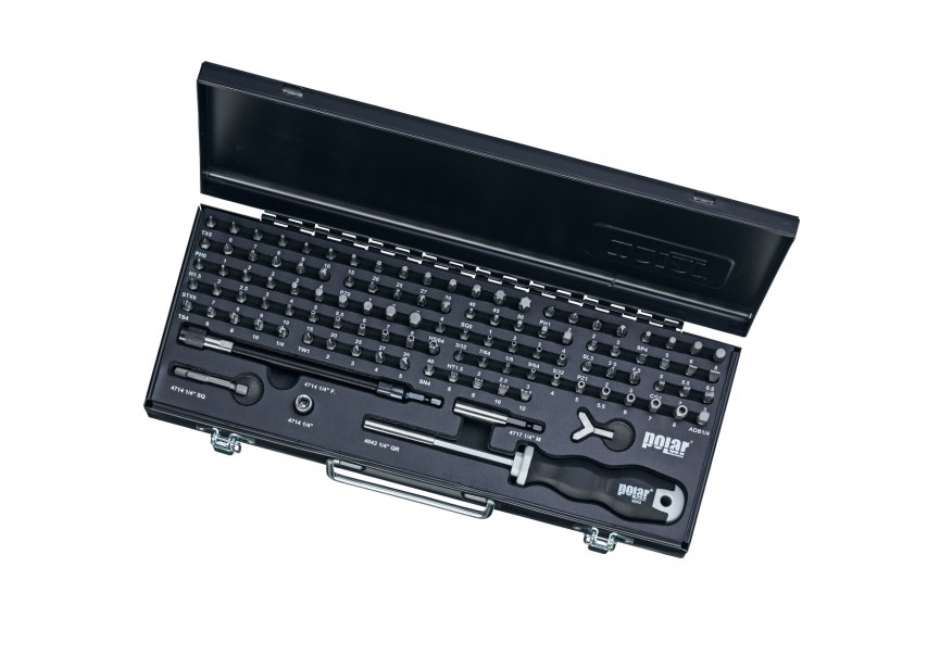 Set bits 1/4" - 109 delig | Professionele bitset met houders - 4590-0109