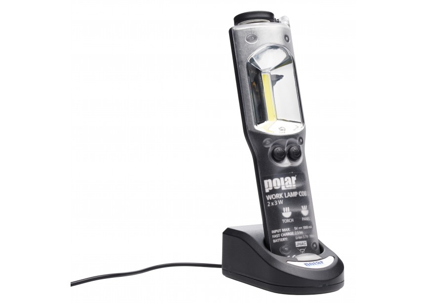 Oplaadbare LED Lamp | COB LED & Zaklamp | 2500 LUX - 9705-0001