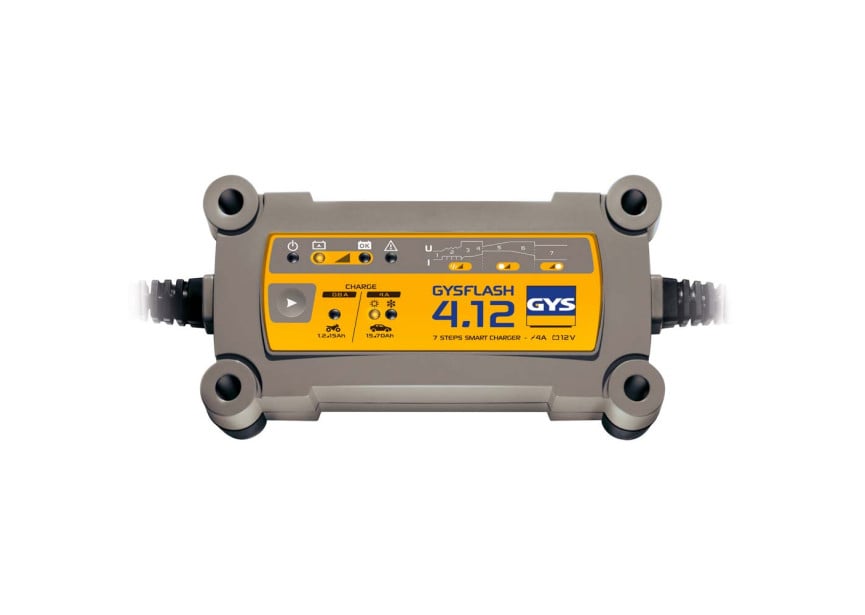 GYS GYSFLASH 4.12 | Acculader 12V | 7-Stappen Intelligent Laden - 595029422