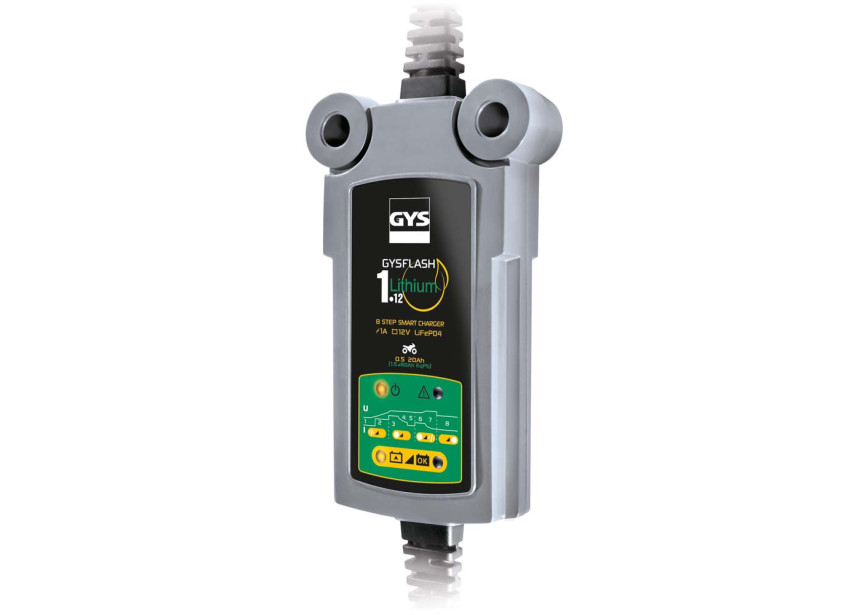 GYS GYSFLASH 1.12 LITHIUM | Acculader LiFePO4 | 12V 1A - 595029675