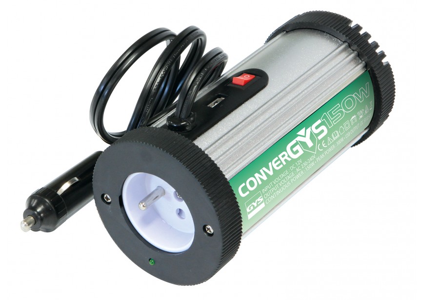 CONVERGYS 150 | Omvormer 12V naar 230V | 150W met USB - 595027022
