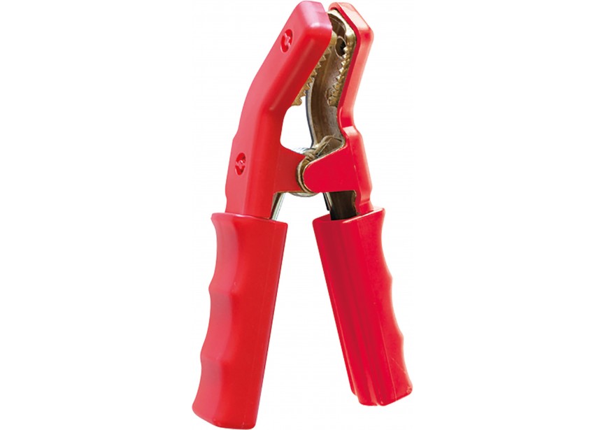 Gebogen geïsoleerde klem 850A | Accuklem rood | Voor moeilijke ruimtes - 595053816