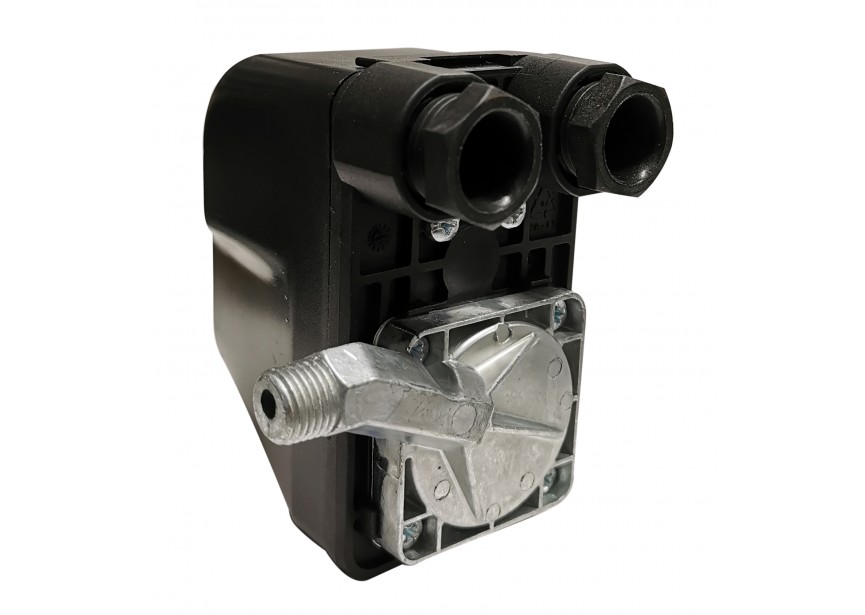 Drukschakelaar pomp 1-230V / 6bar / zijaansluiting