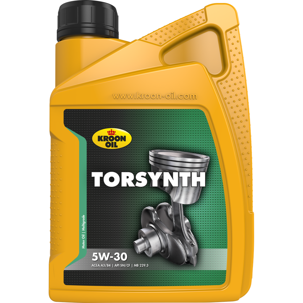 Kroon-Oil Torsynth 5W-30 | Synthetische motorolie | Brandstofbesparend - 38032
