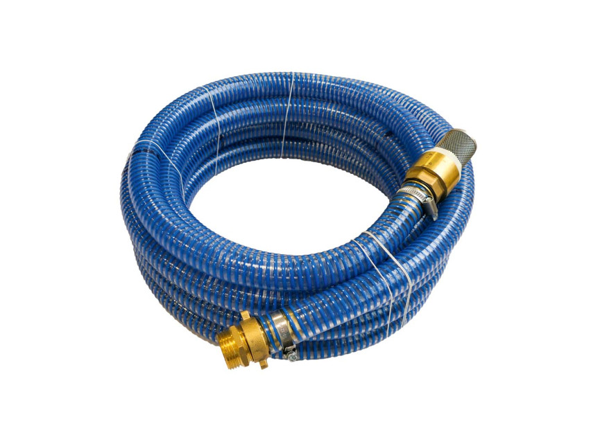 Professionele PVC Aanzuigslang 4 meter | Met voetklep en filter - 347015005