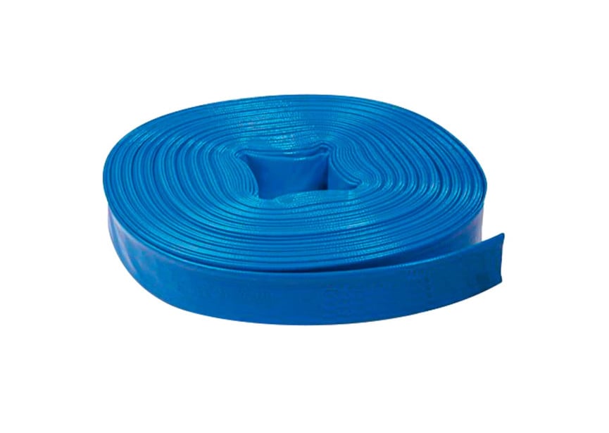 Plat afrolbare afvoerslang 3" (25m)