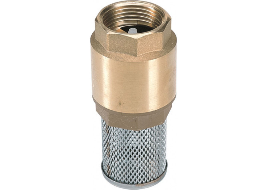 Terugslagklep met voetklep | 1 inch mannelijk | Messing - 347010025
