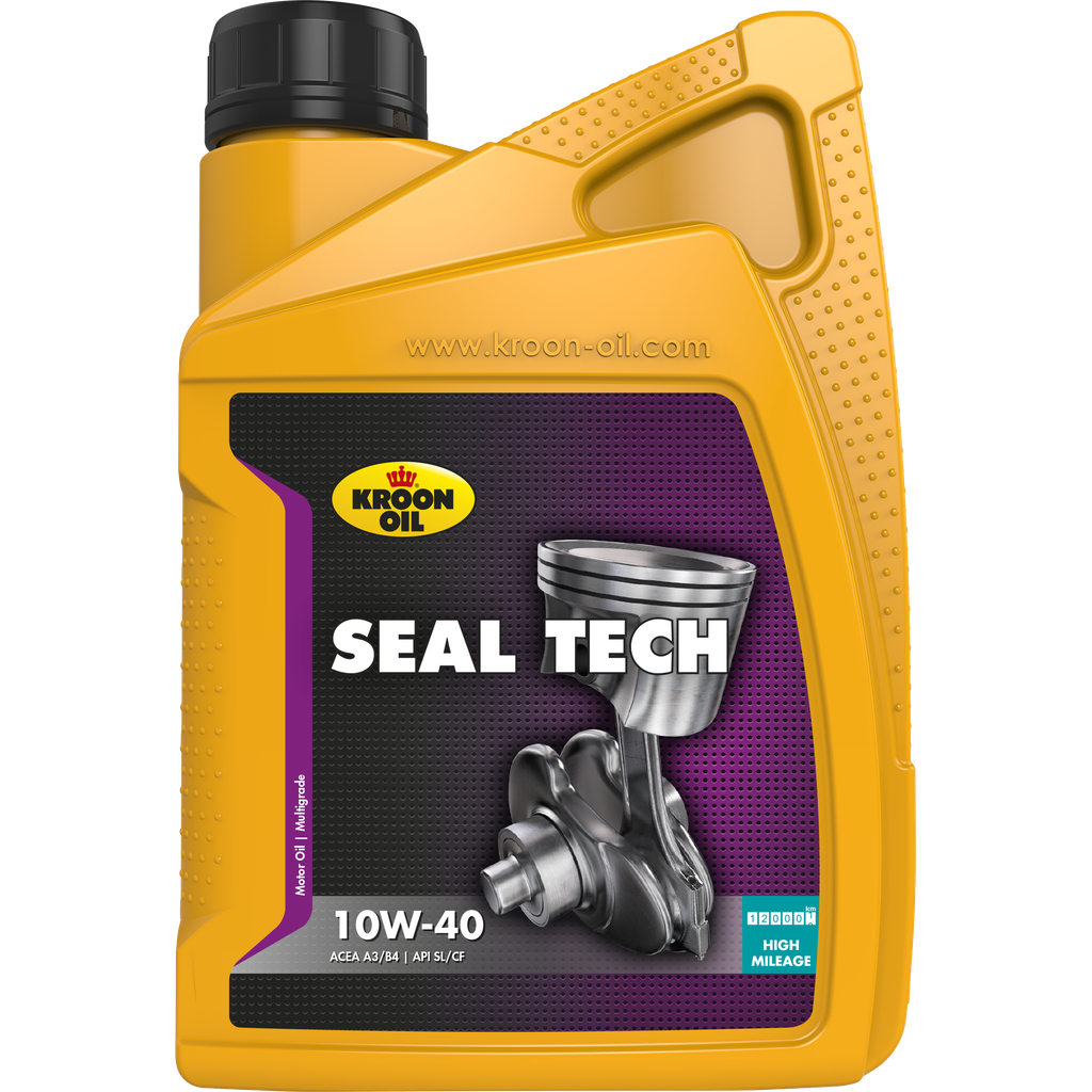 Kroon-Oil Seal Tech 10W-40 | Motorolie | Voor motoren met 120.000+ km - 38383