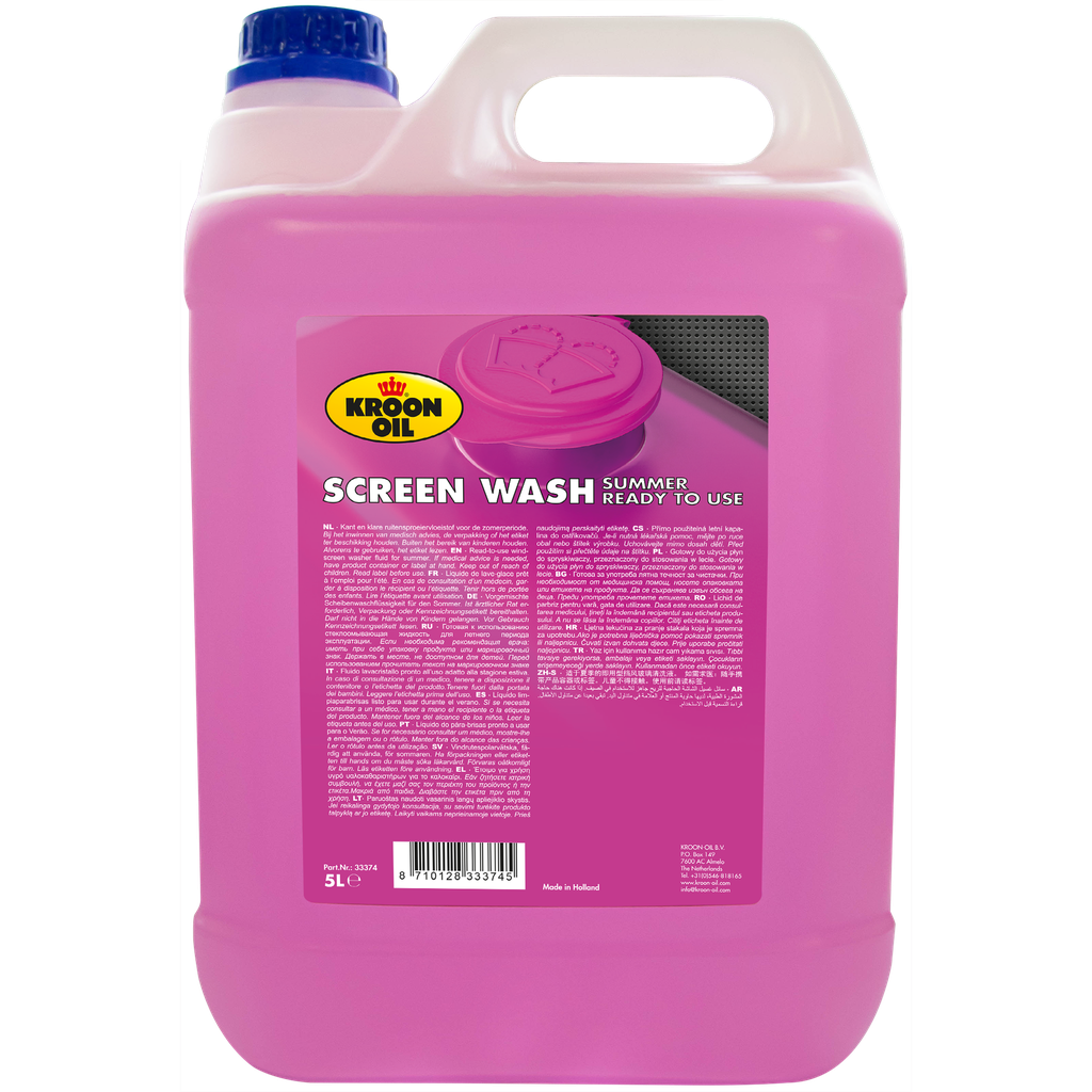 Kroon-Oil Screen Wash Summer | Ruitensproeivloeistof | Zomer - 37644