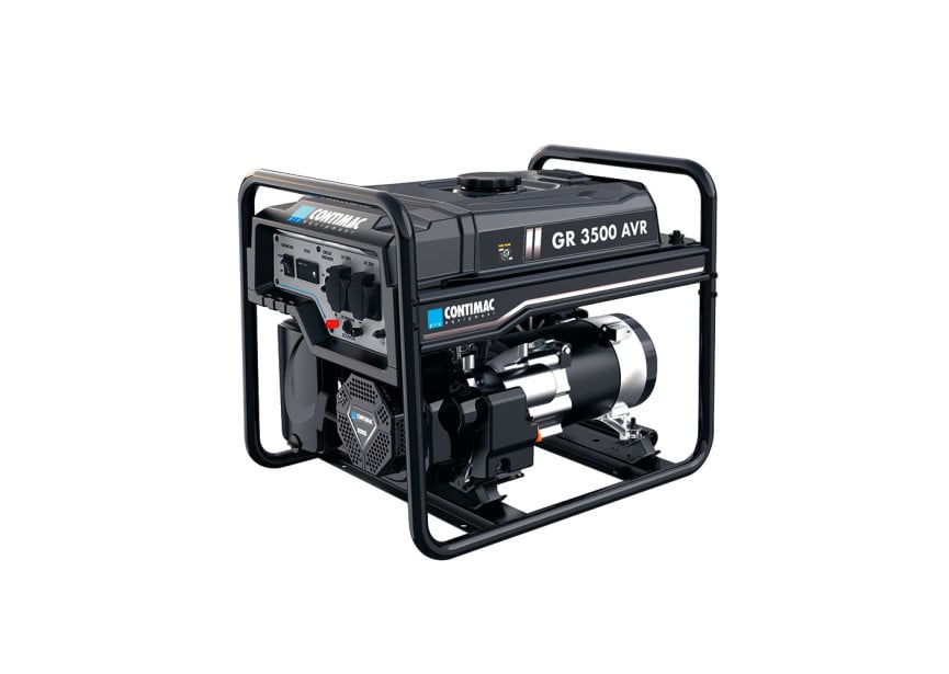 Contimac GR 3500 AVR | Benzine Stroomgroep | 3000W Continu met AVR - 70110