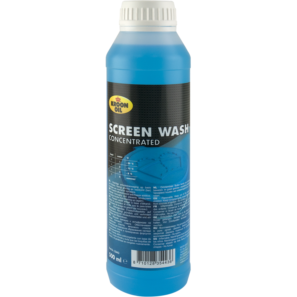 Kroon-Oil Screen Wash Concentrated | Ruitenreiniger Antivries | 500 ml - 38373