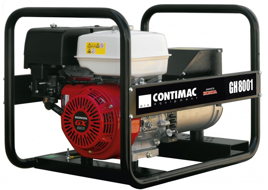 GH 8001 Heavy Duty | Stroomgroep | Honda GX390 motor - 70192